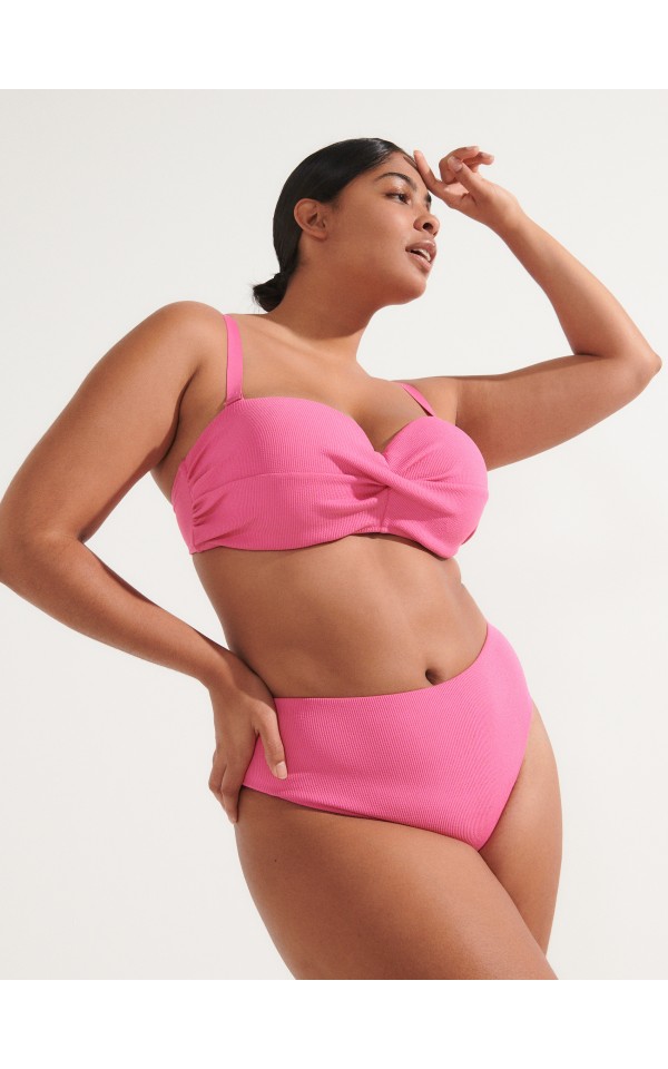 Majtki Bikini Z Wysokim Stanem RESERVED 2294O 42X
