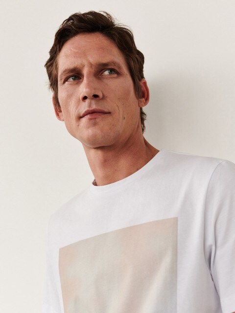 Classic T-shirt with print