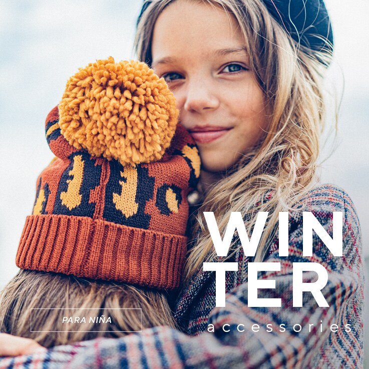 Winter accessories collection for GIRLS - glves, scarves, hats - AW19