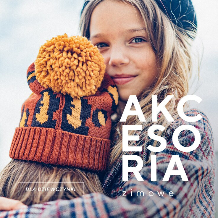 Winter accessories collection for GIRLS - glves, scarves, hats - AW19