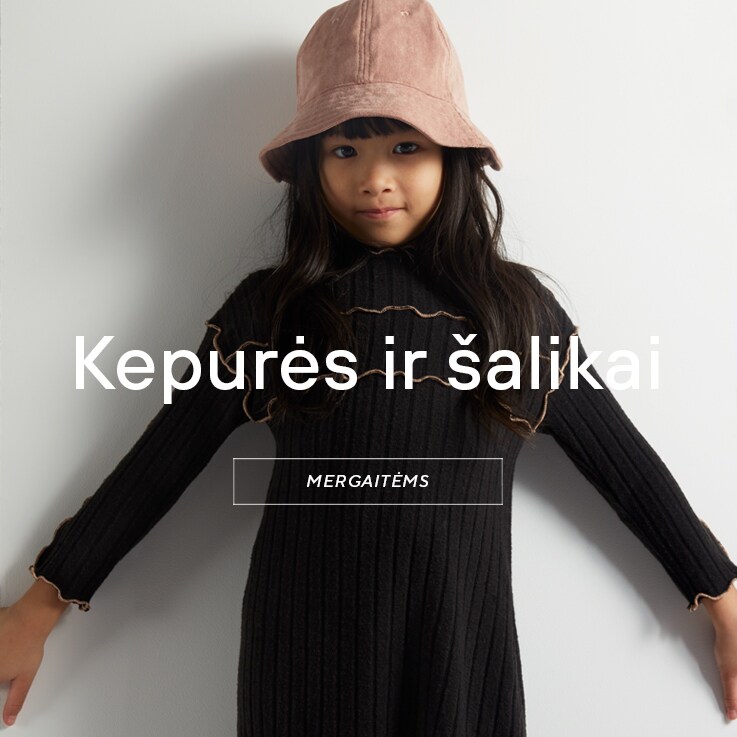 Spring accessories collection for GIRLS - scarves and hats - SS20