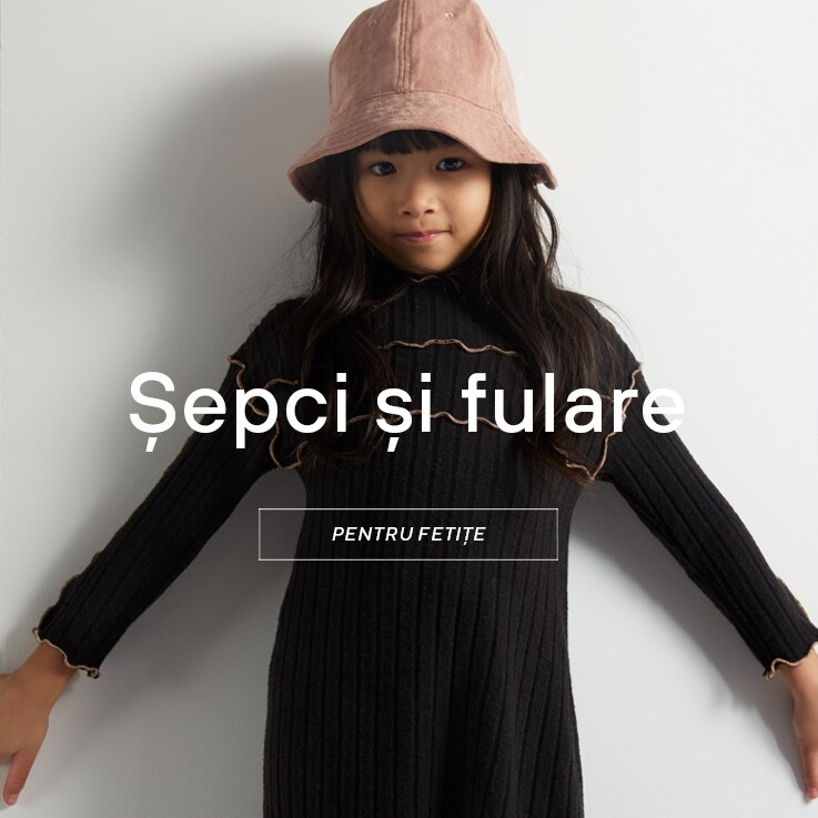 Spring accessories collection for GIRLS - scarves and hats - SS20