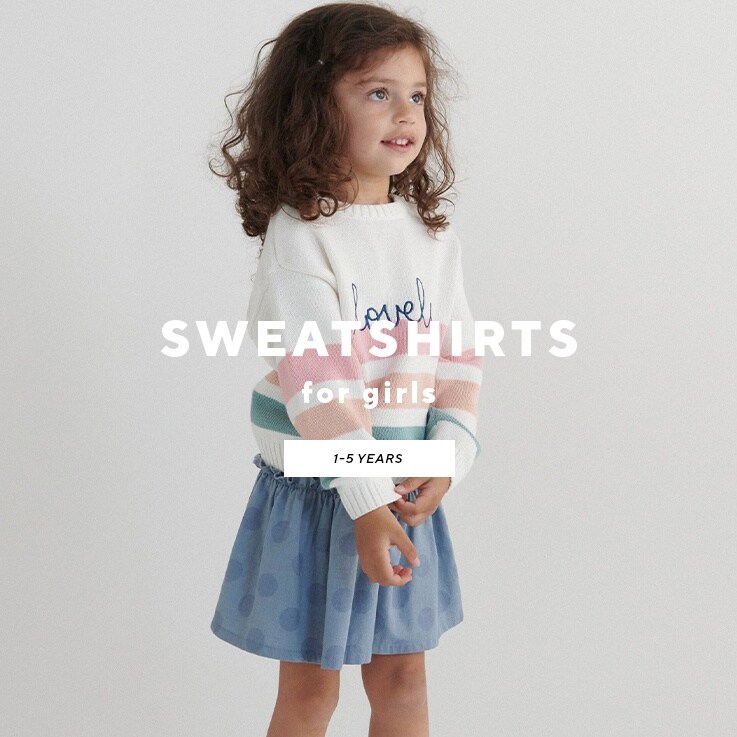 Sweatshirts for girls 1-5 - RESERVED