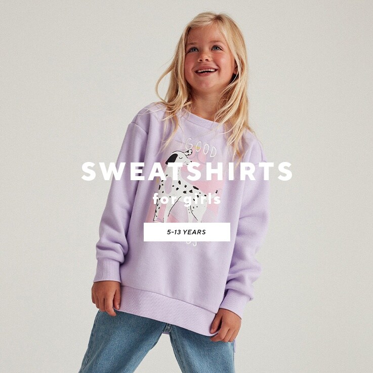 Sweatshirts for girls - RESERVED