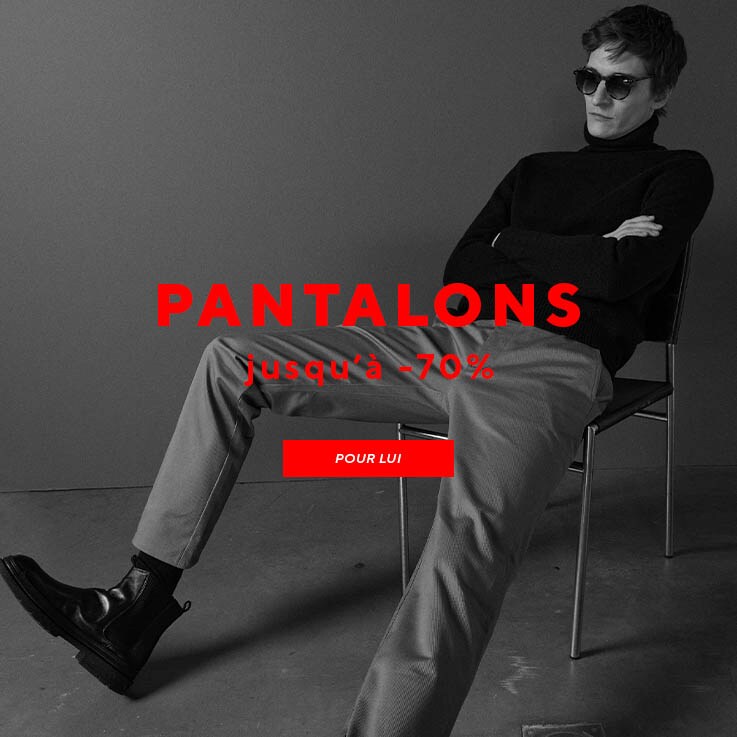 Discounted trousers for men - RESERVED