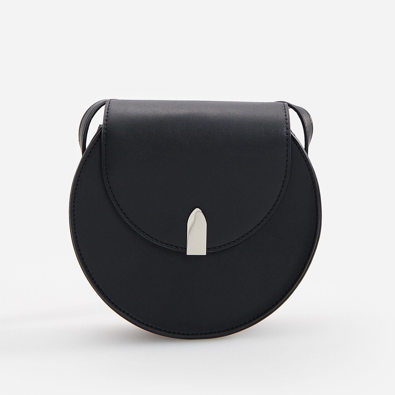 Okrúhla kabelka s klopou