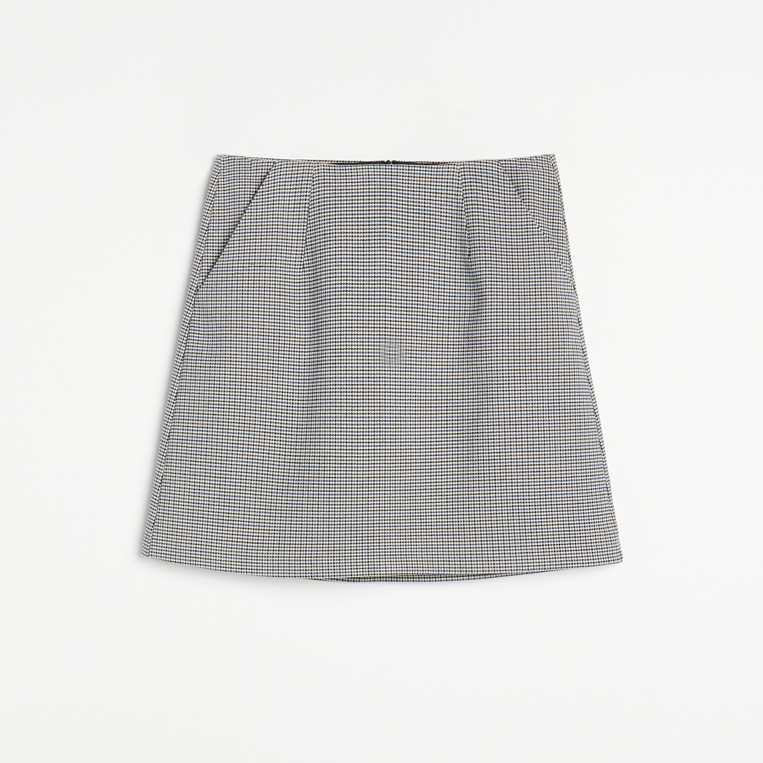 Krátka károvaná sukňa