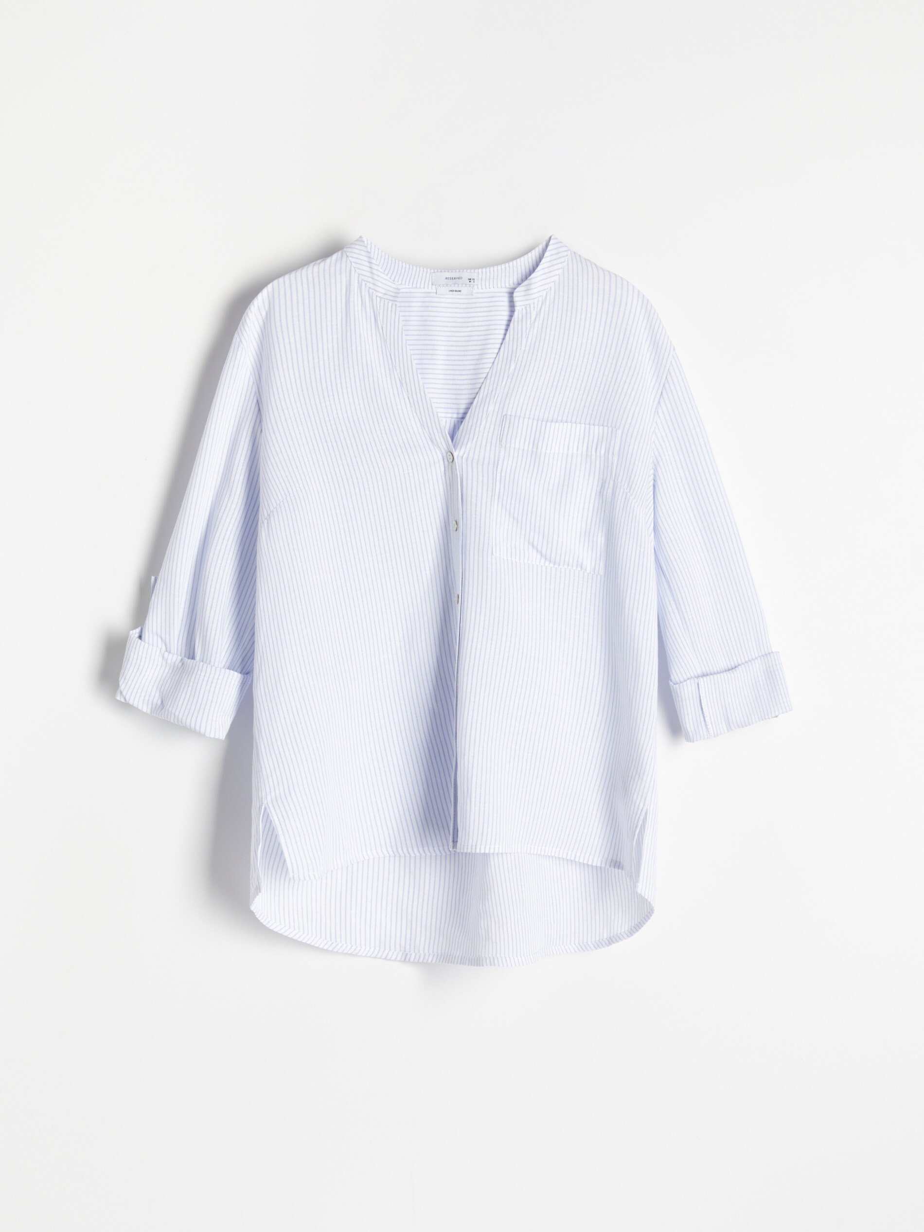 Blúzka s prímesou ľanu