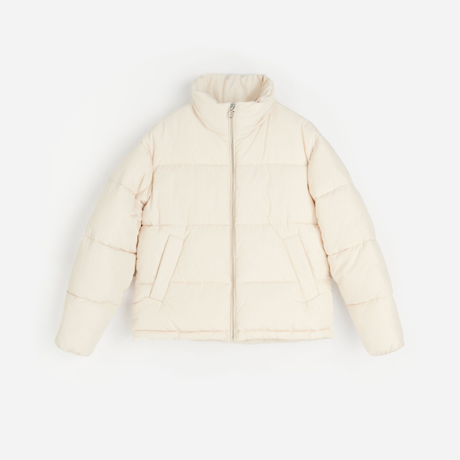 Prešívaná bunda s golierom