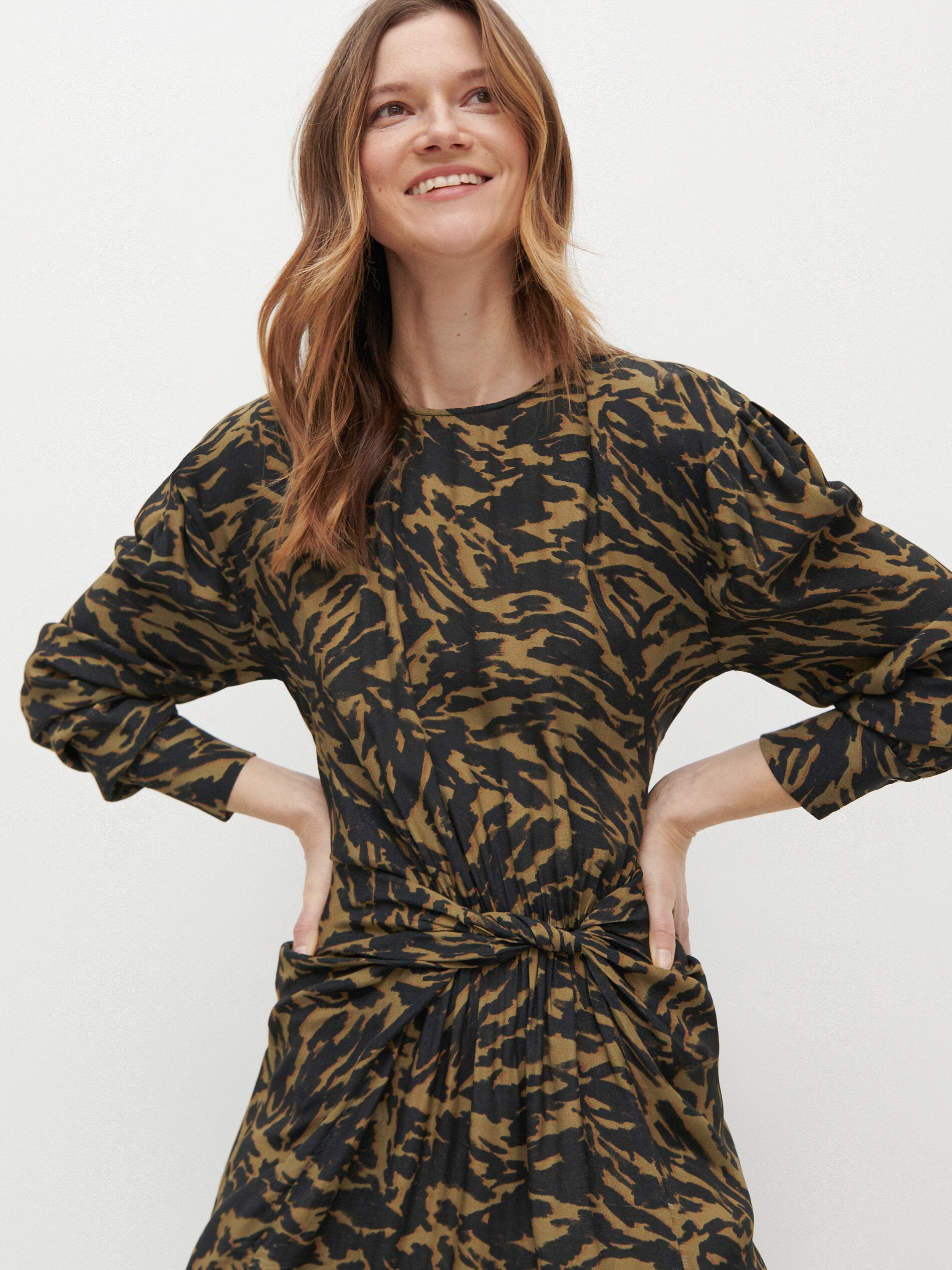 Vzorovaná košeľa z materiálu EcoVero™