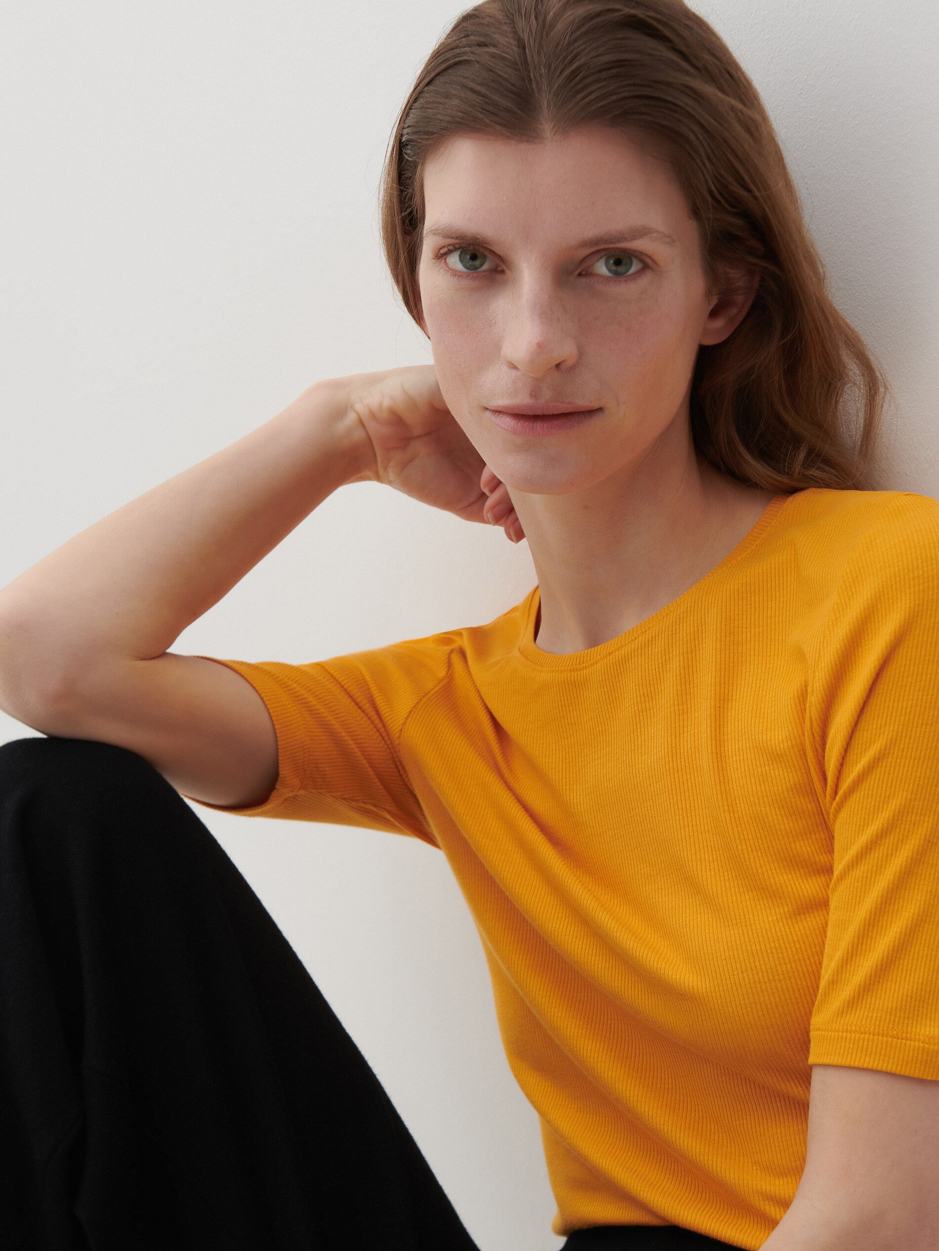 Tričko z prúžkovaného úpletu PREMIUM Eco Vero™