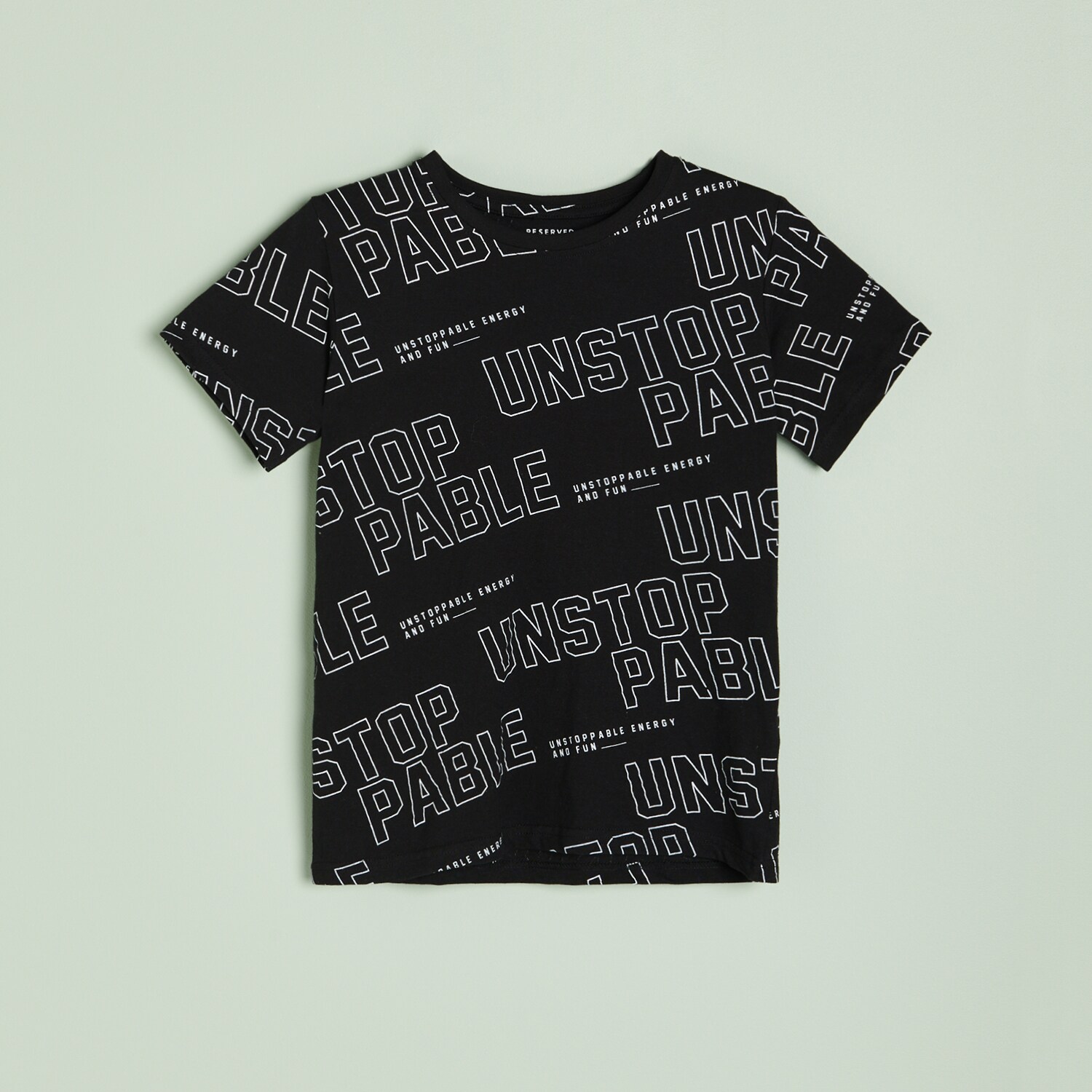 Bavlnené tričko s nápismi