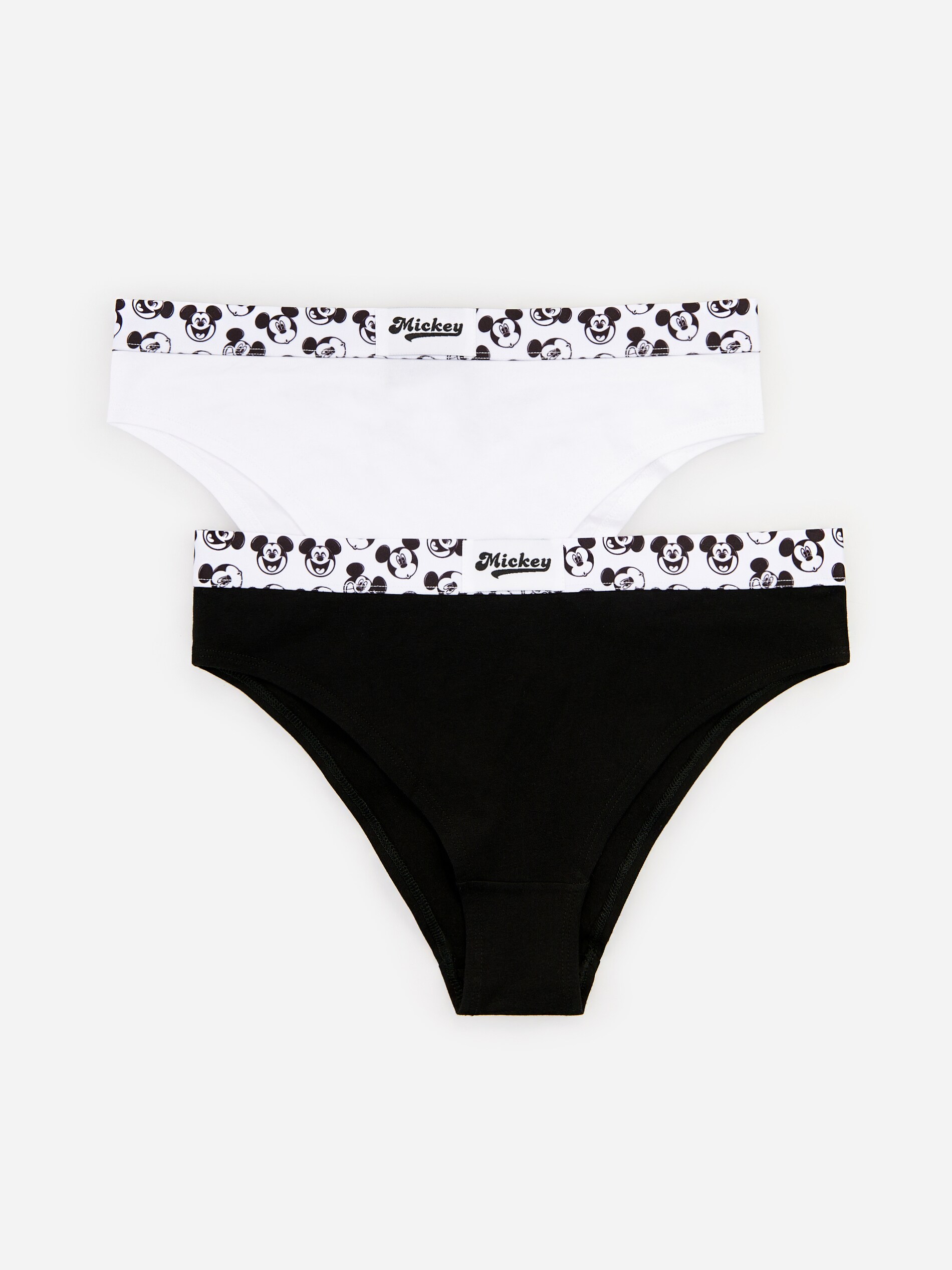 Súprava 2 bavlnených hipsterských nohavičiek Mickey Mouse