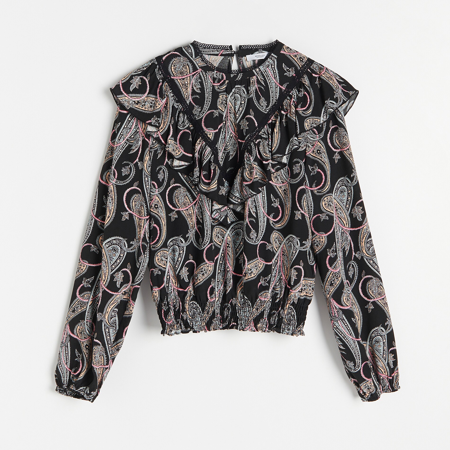 Blúzka so vzorom paisley