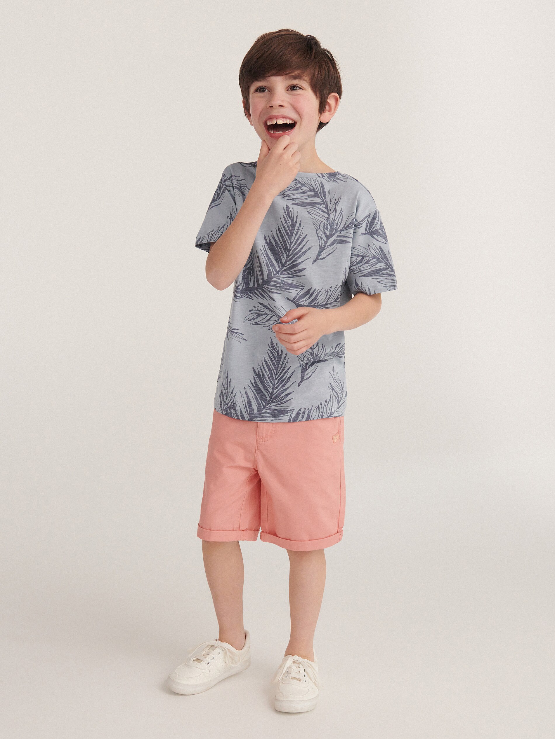 Tričko s tropickým vzorom