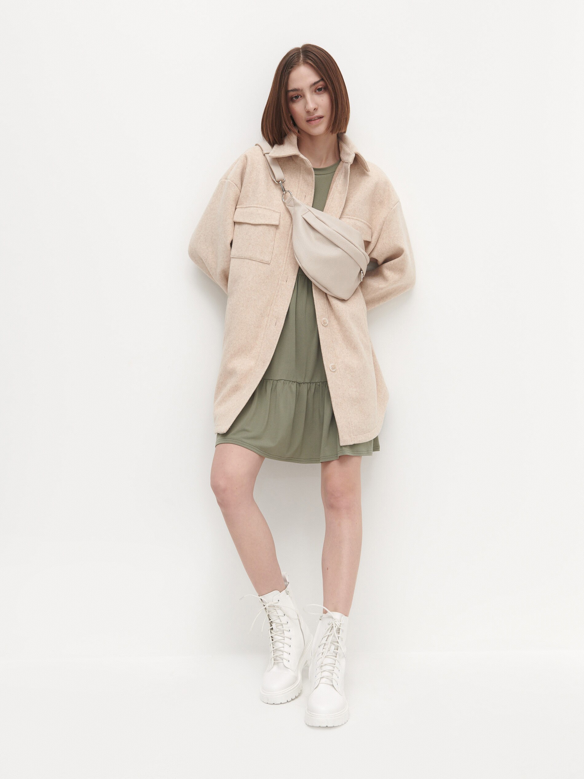 Midišaty s volánmi