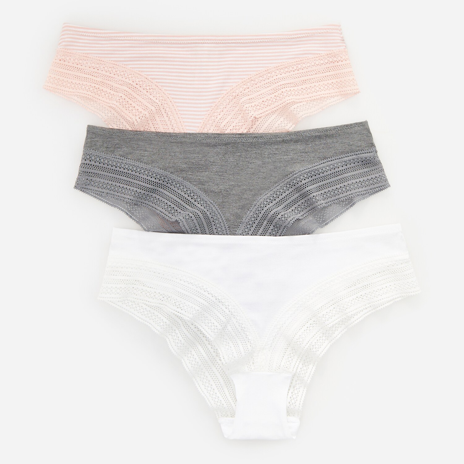 Súprava 3 hipsterských nohavičiek EcoVero™