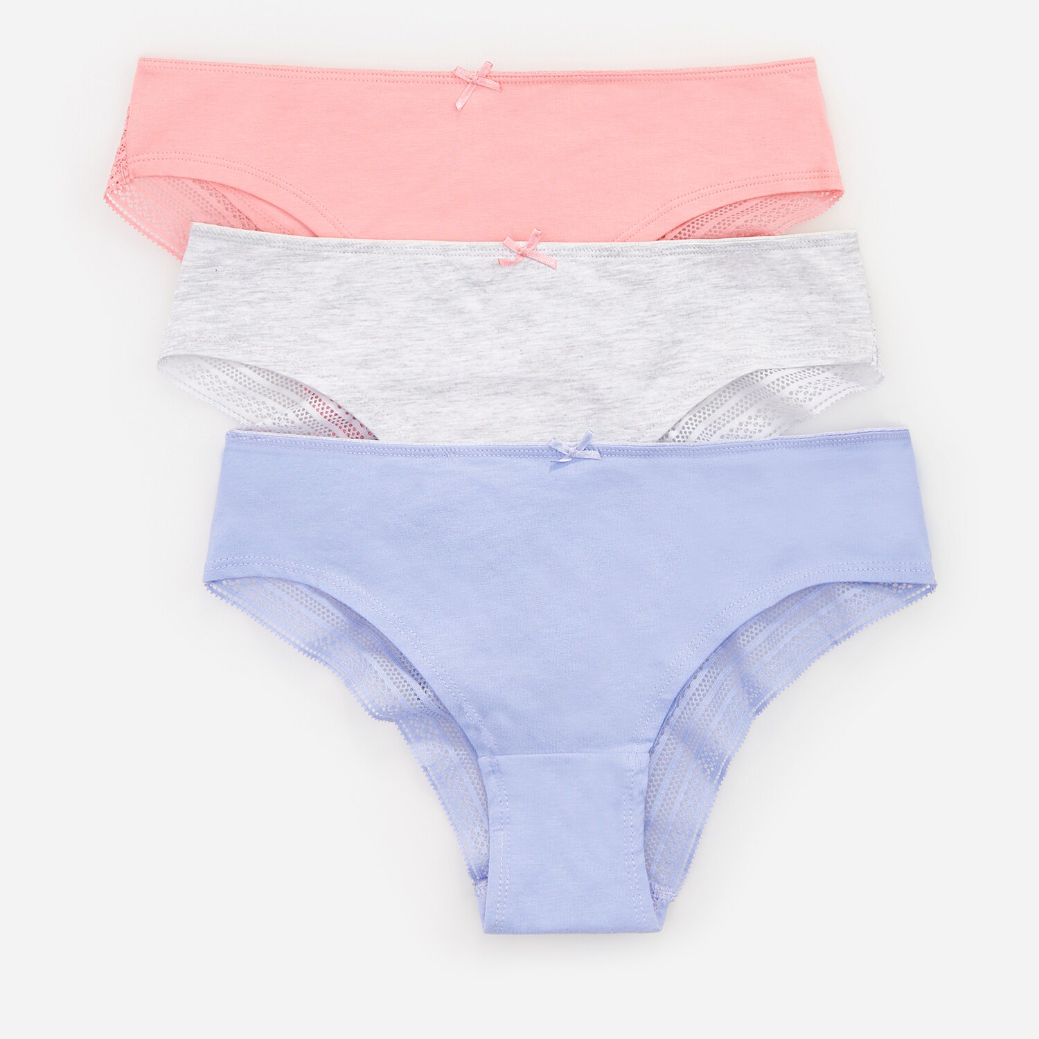 Súprava 3 bavlnených slipov