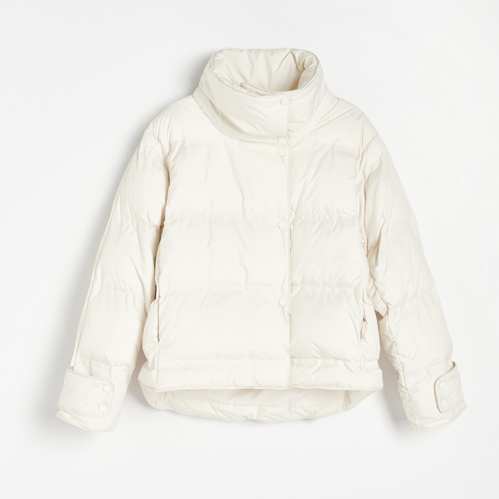 Prešívaná bunda s golierom