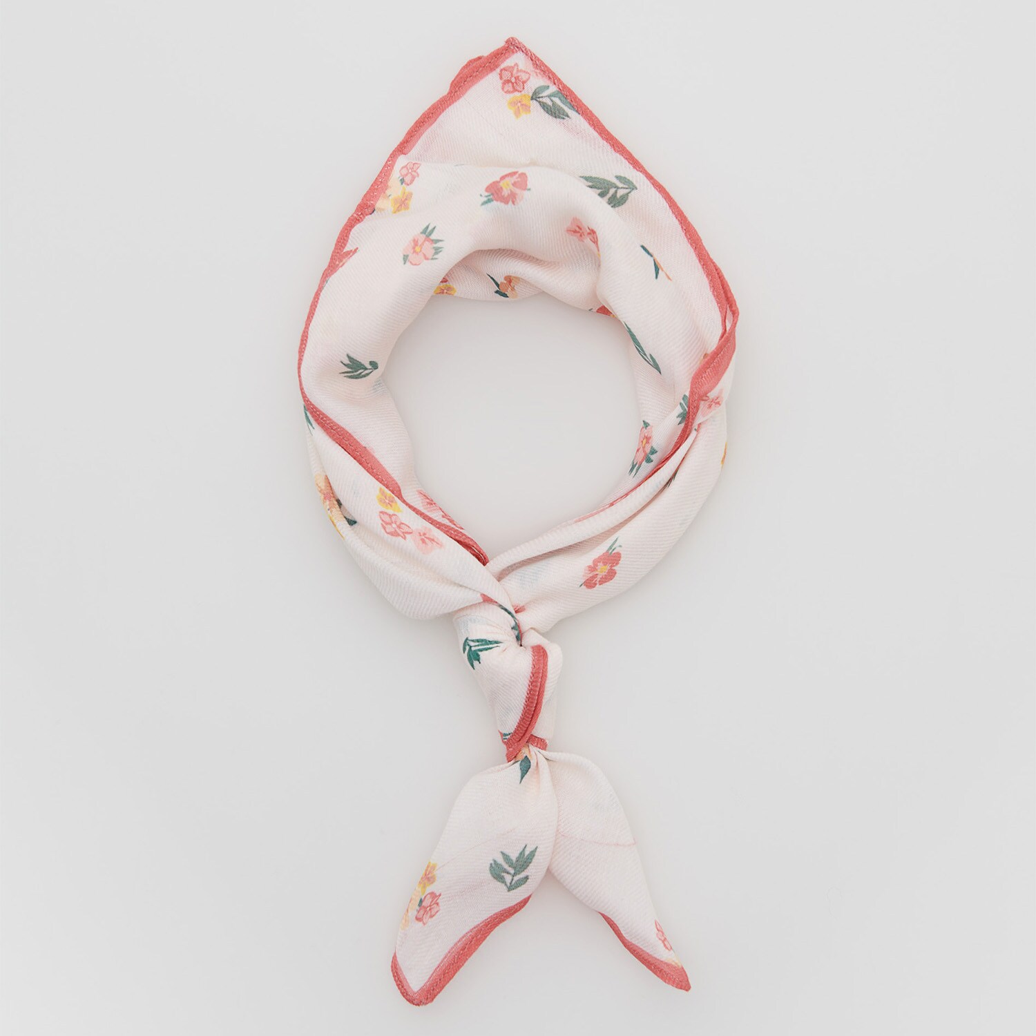 Šatka s kvetinovou potlačou