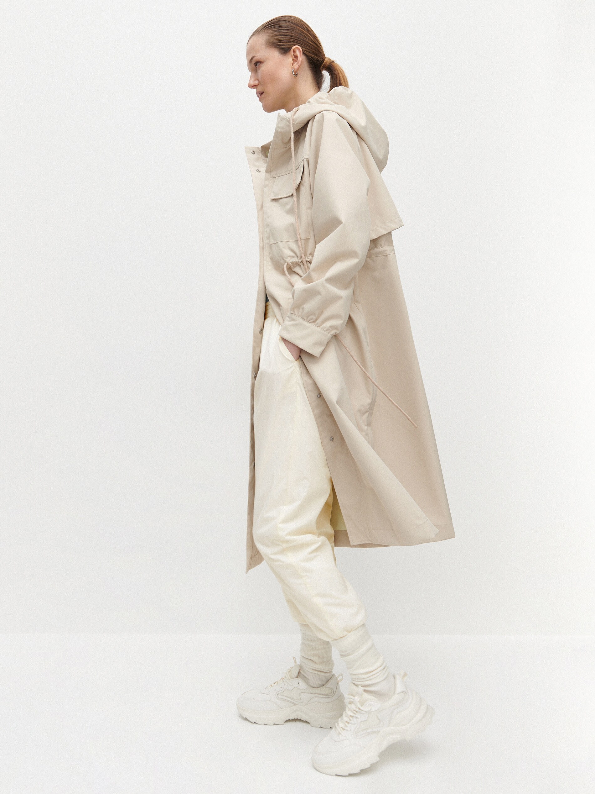 Nohavice z krešovej látky