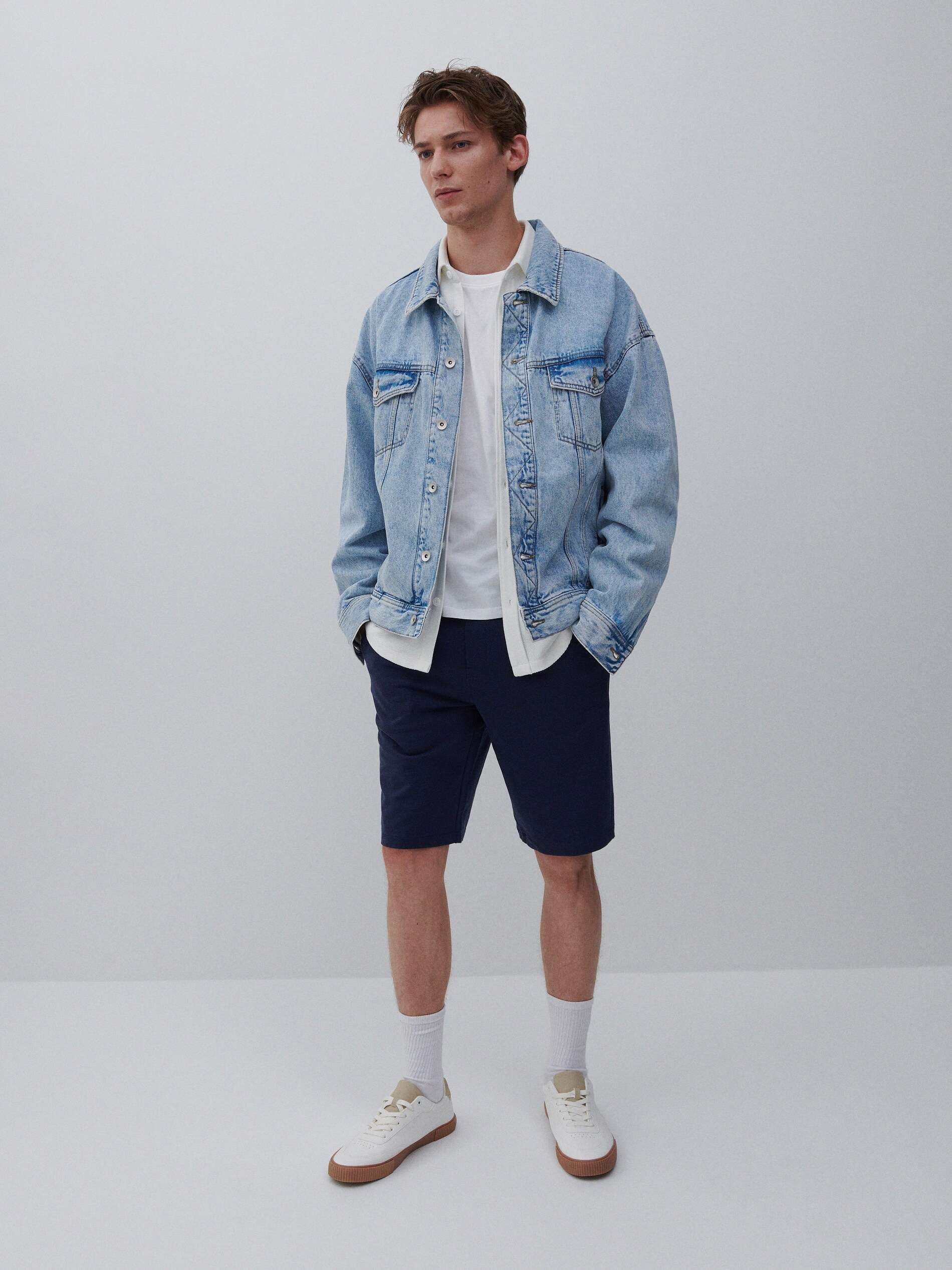 Basic teplákové šortky