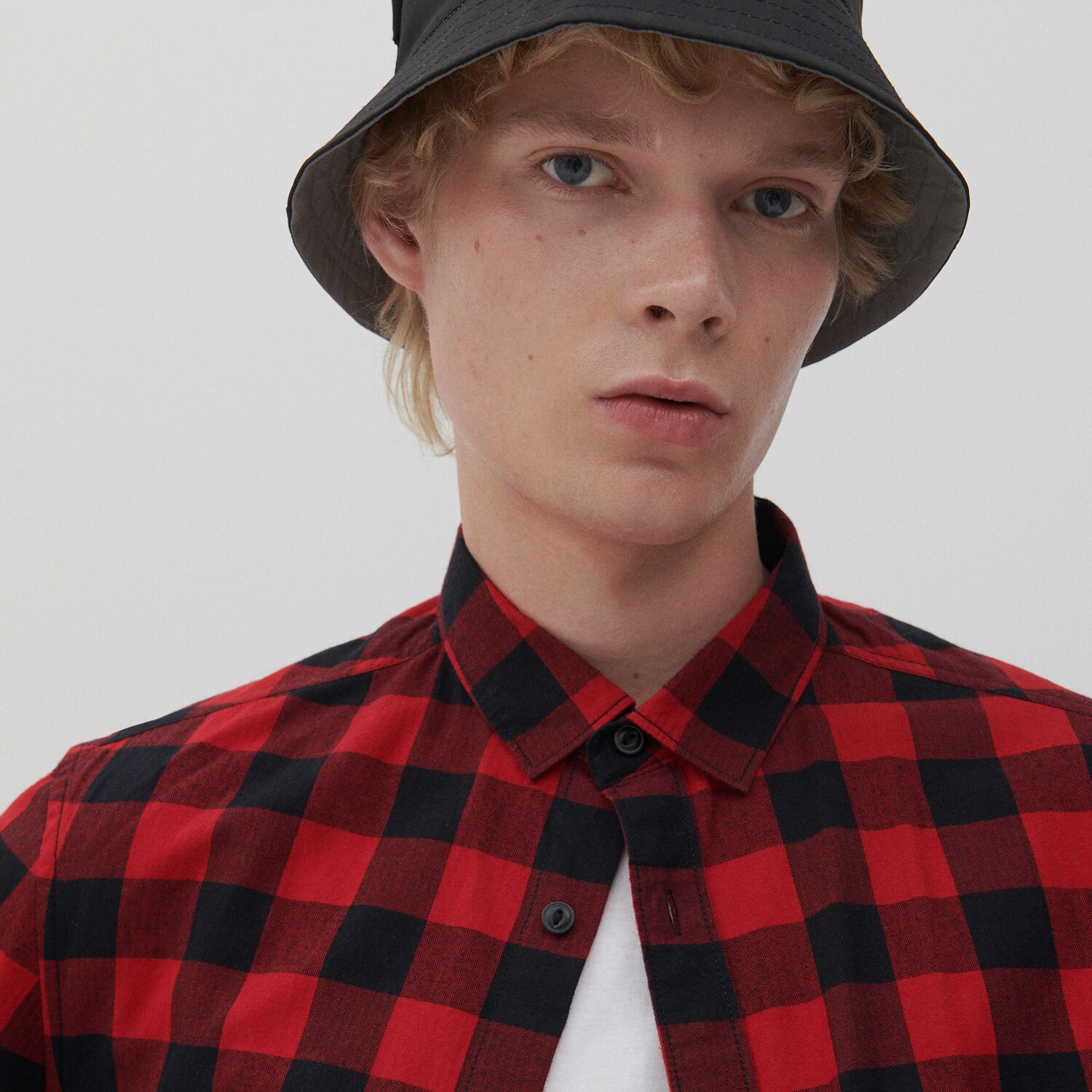 Kockovaná košeľa regular fit