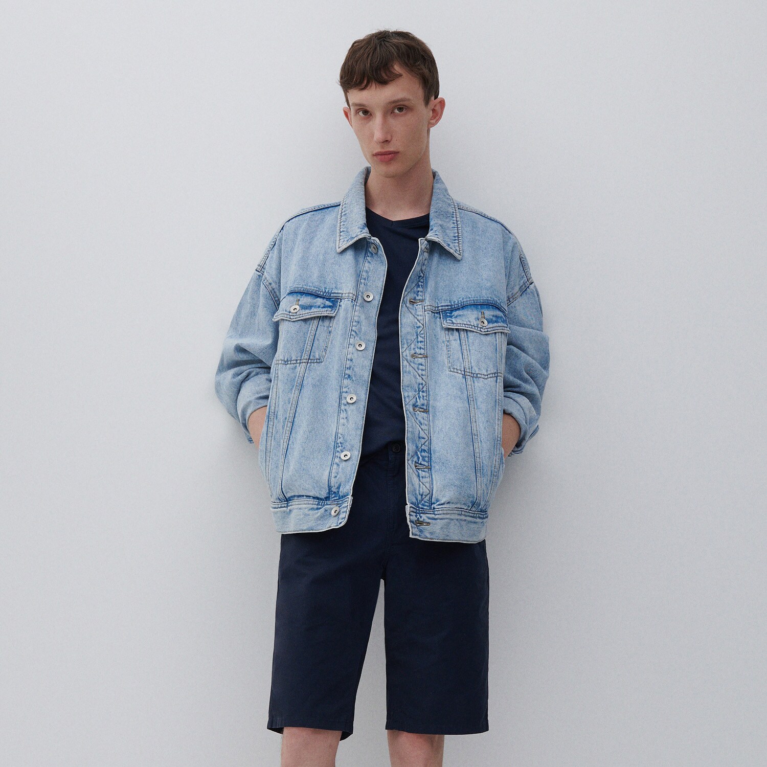 Bavlnené šortky klasického strihu