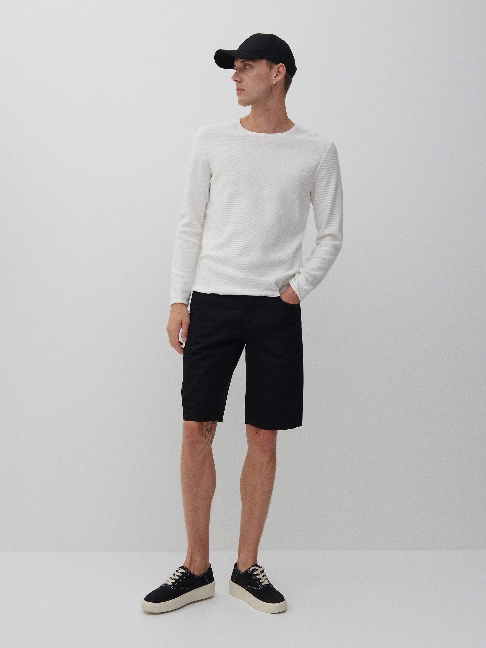 Klasické bavlnené šortky