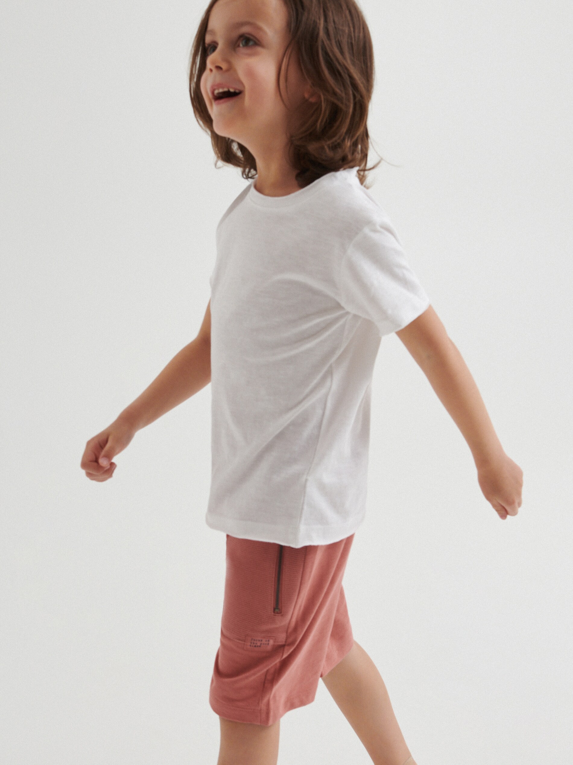 Úpletové šortky s vreckami