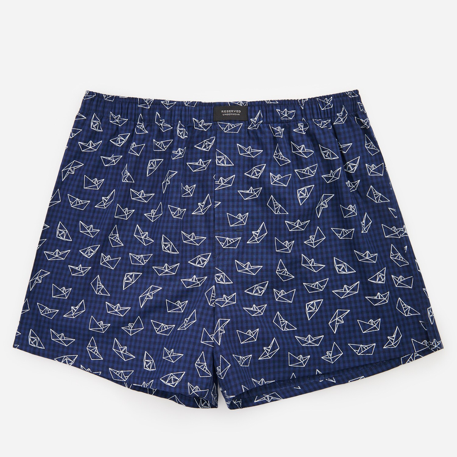 Vzorované bavlnené boxerky