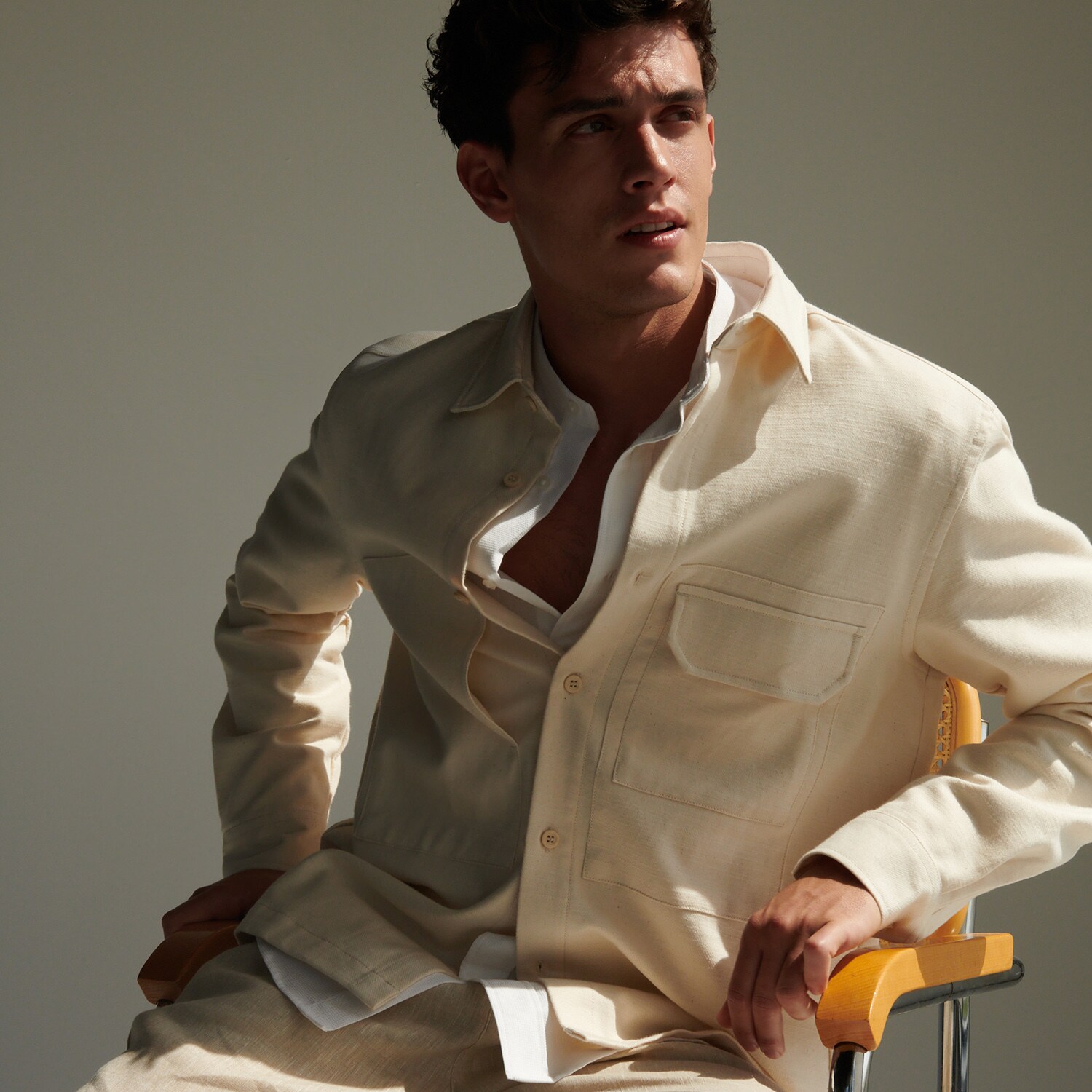 Košeľa so stojačikom