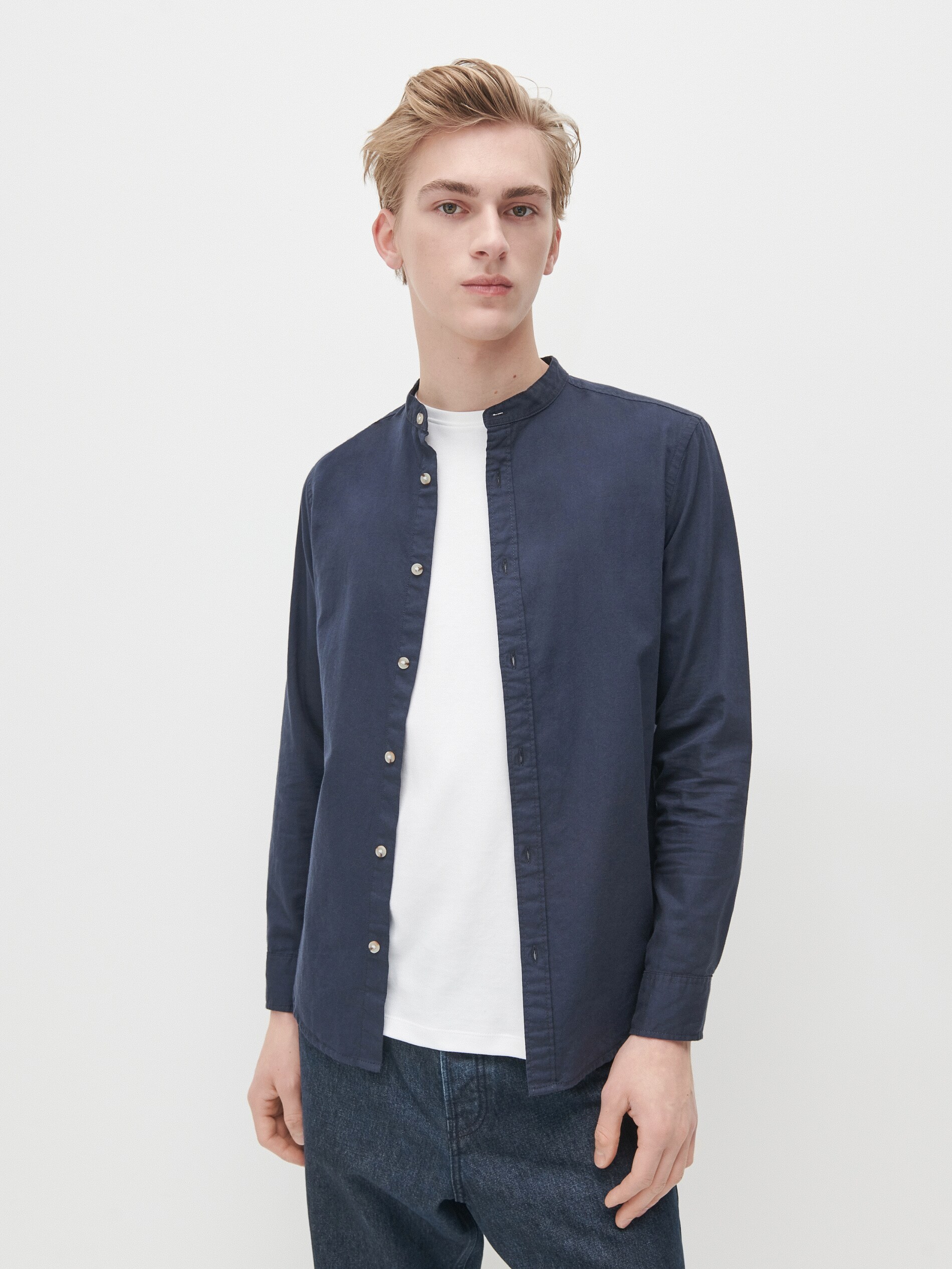 Bavlnená košeľa slim fit