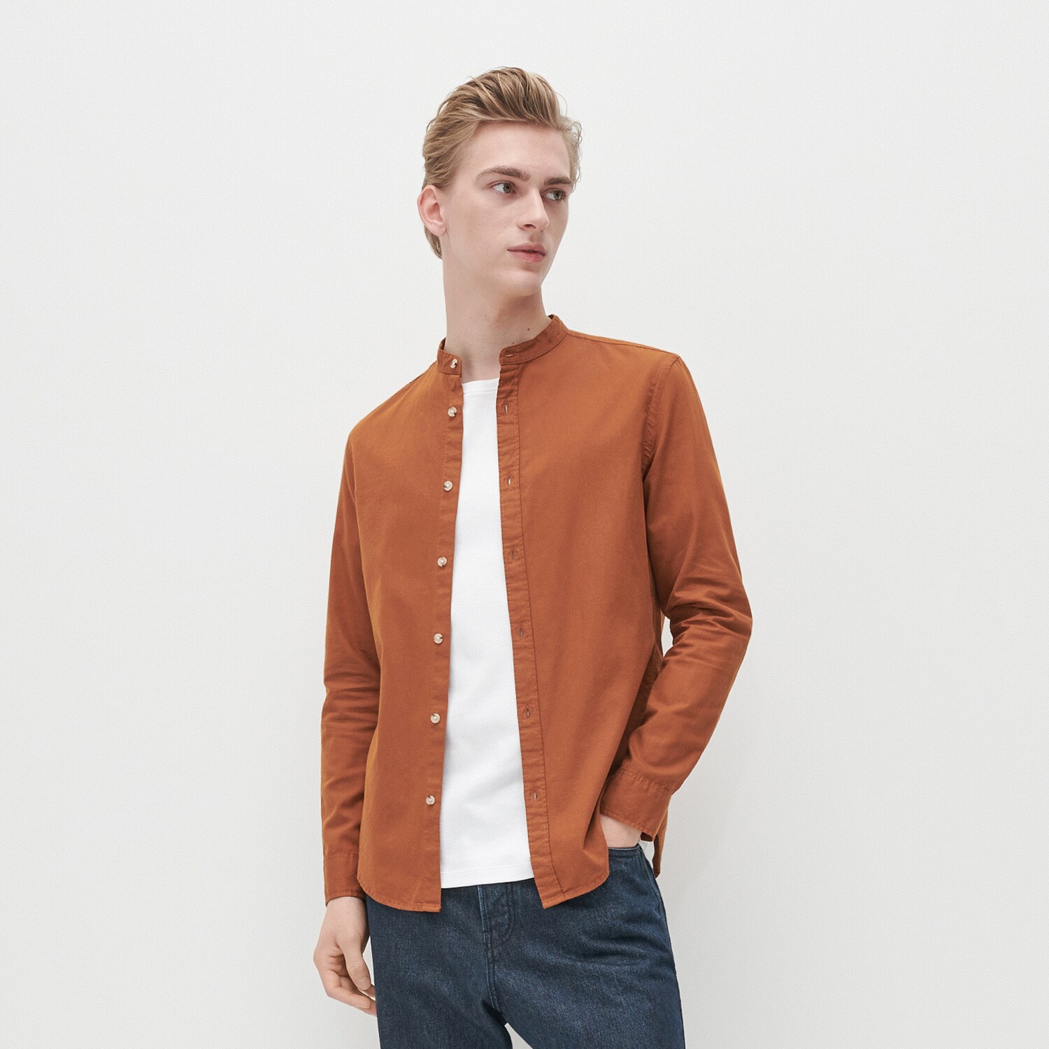 Bavlnená košeľa slim fit