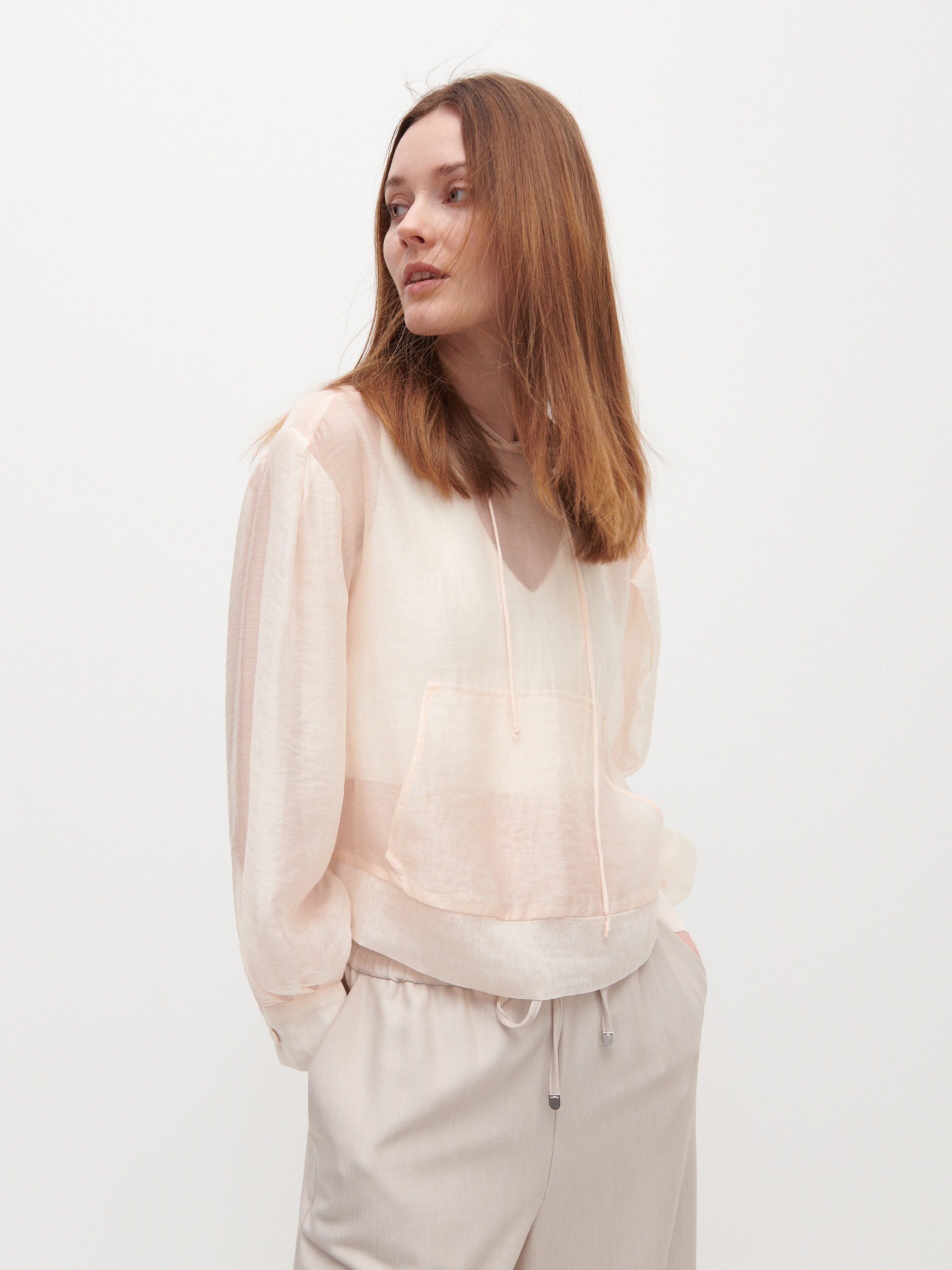 Blúzka s naberanými rukávmi