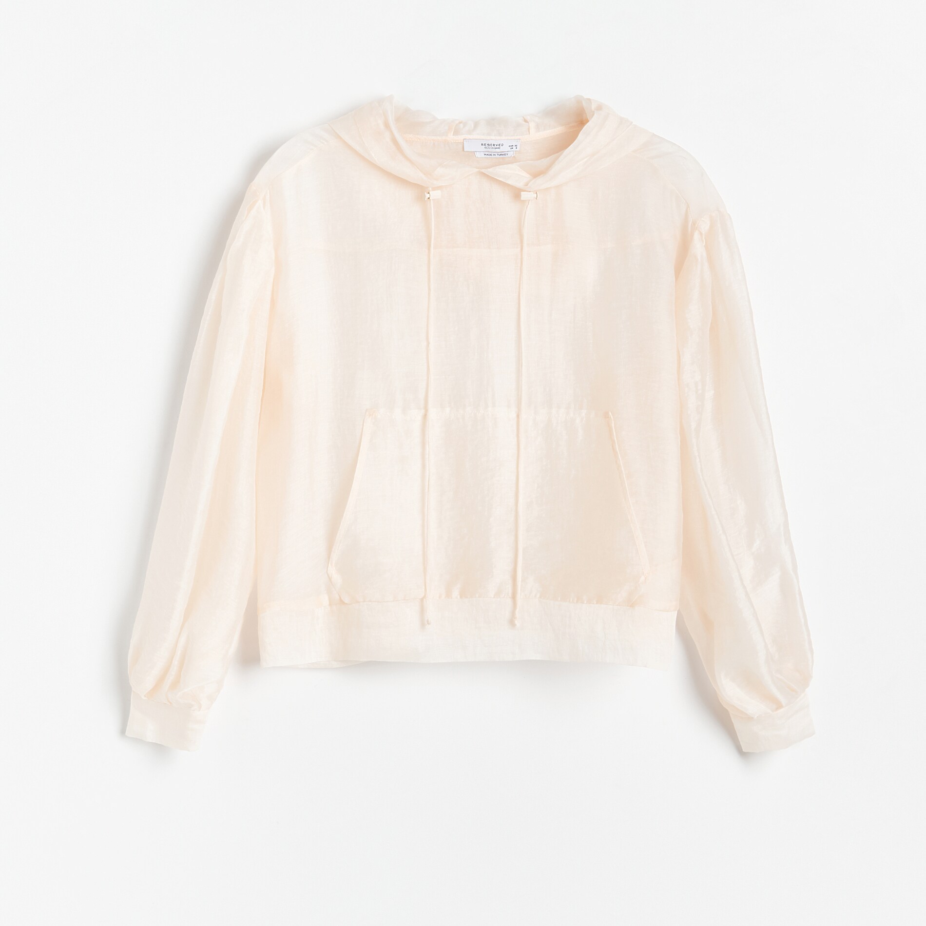 Blúzka s naberanými rukávmi