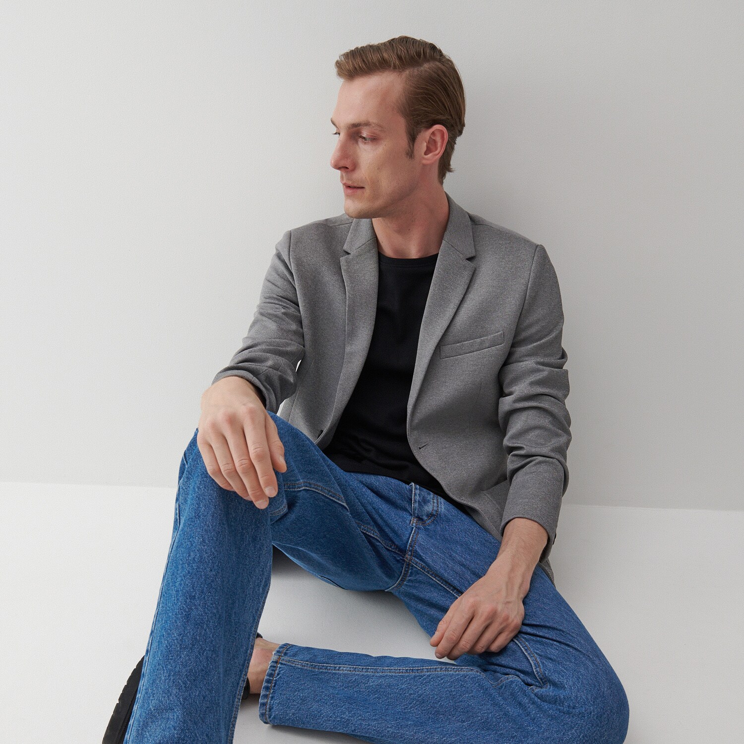 Oblekové slim fit sako