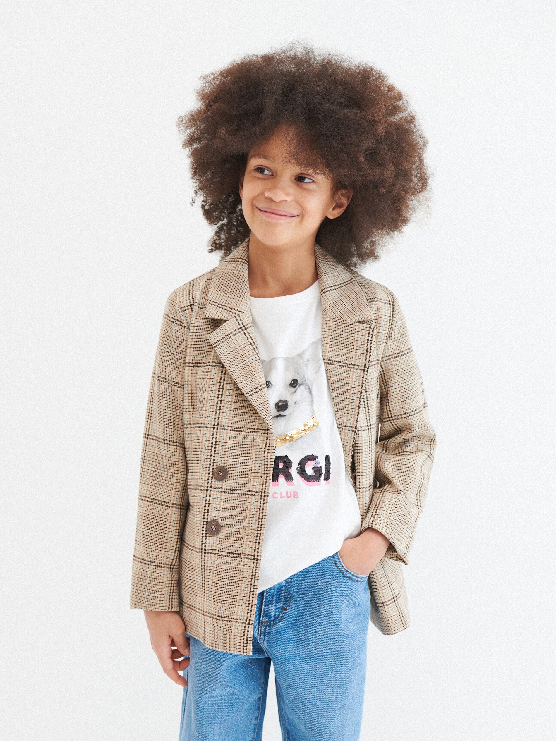 Tričko s potlačou a flitrami