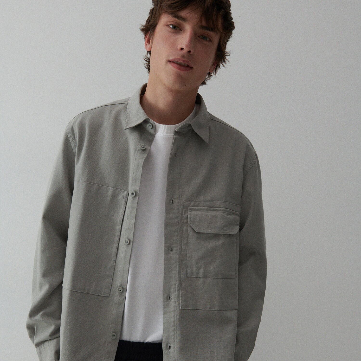 Oversize bunda typu shacket