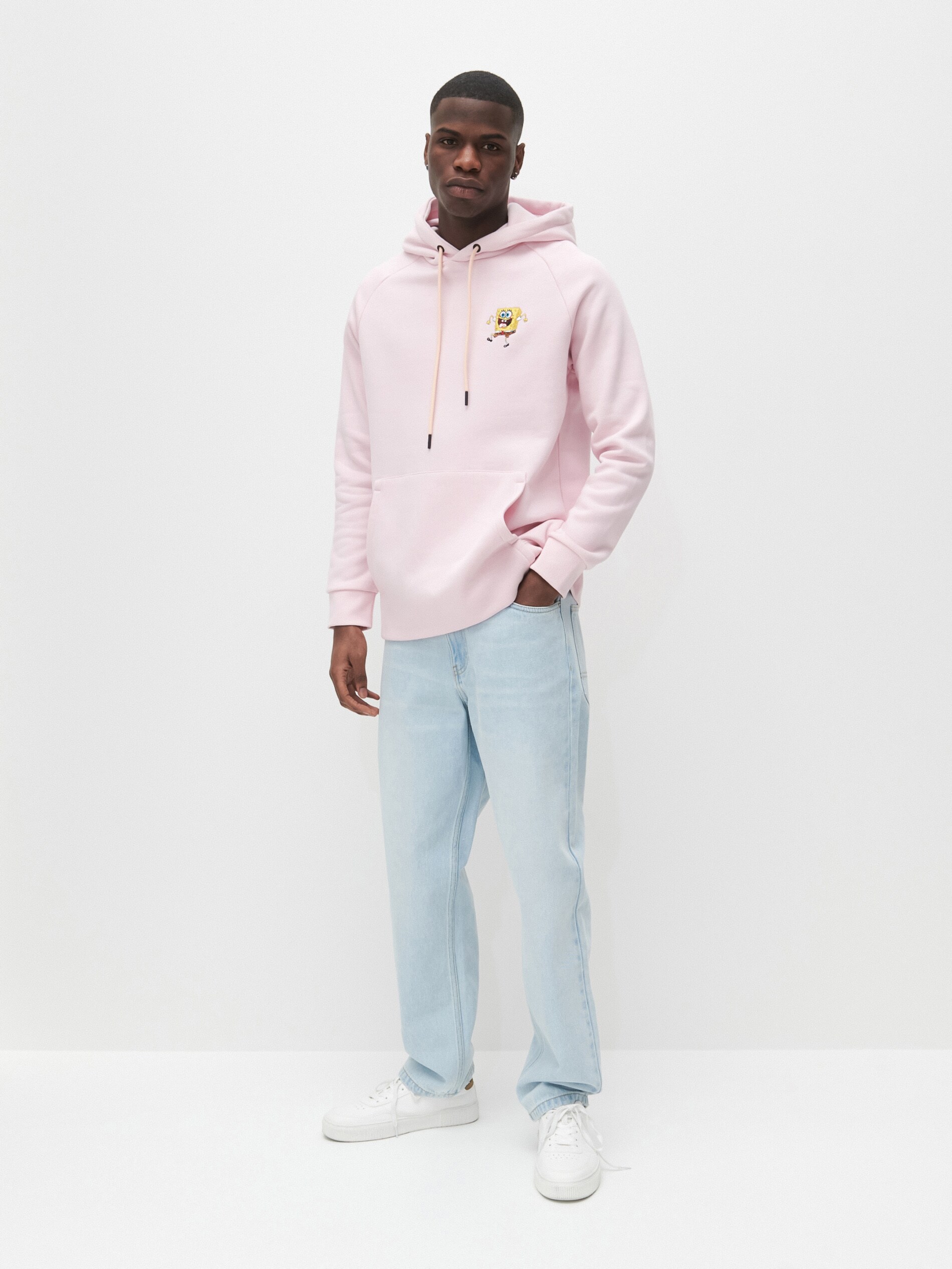 Mikina s kapucňou SpongeBob