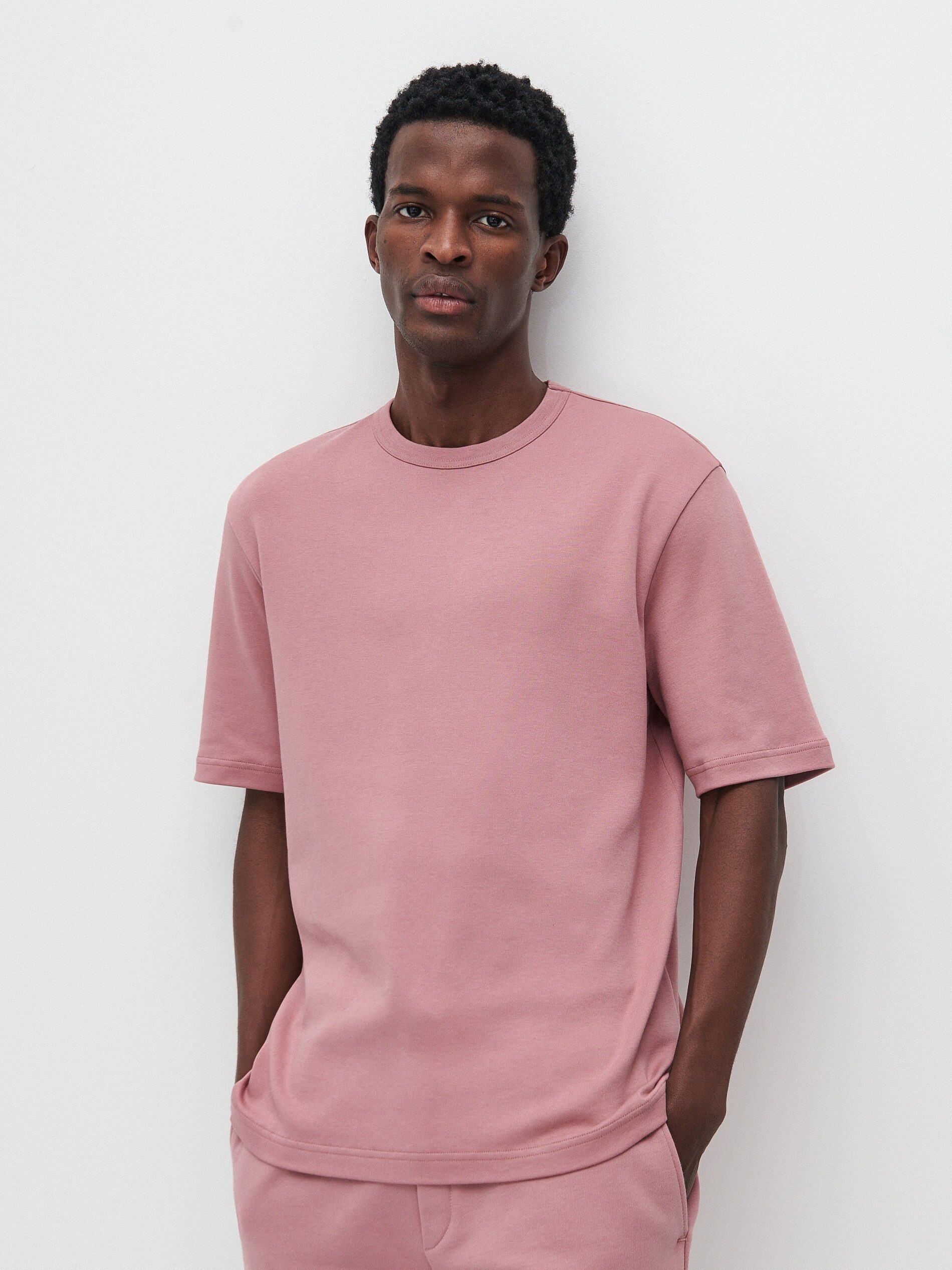 Hladké tričko z pima bavlny PREMIUM