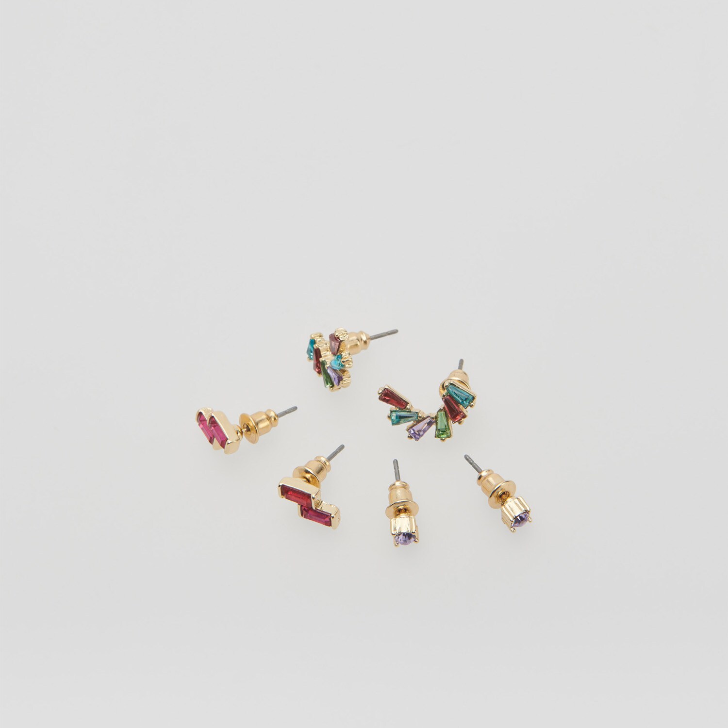 Súprava 3 párov náušníc