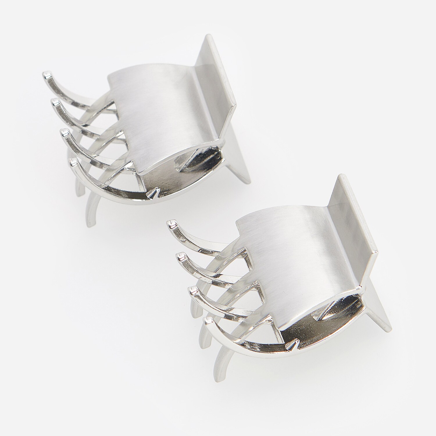 Strieborné spony do vlasov