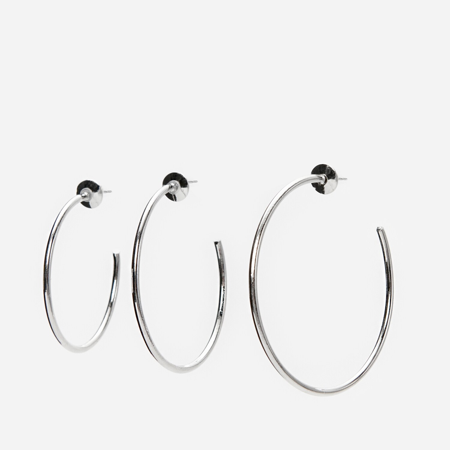 Súprava 3 párov kruhových náušníc