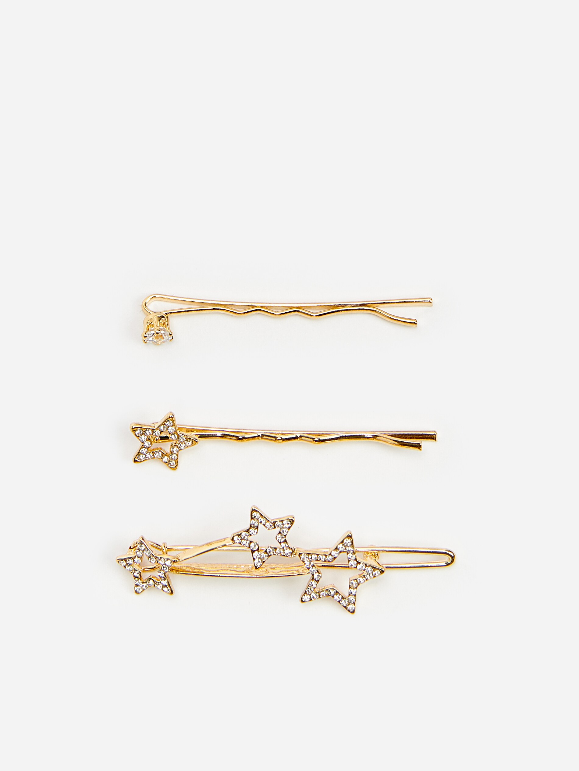 Súprava sponiek do vlasov s hviezdičkami