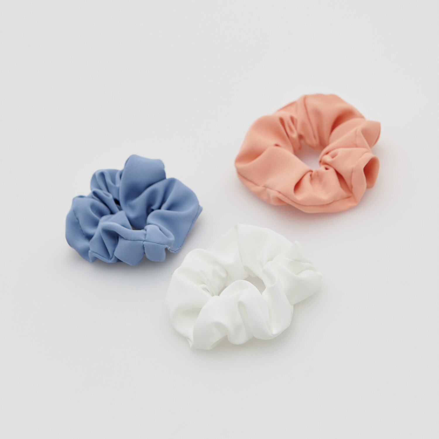 Súprava 3 pastelových gumičiek do vlasov