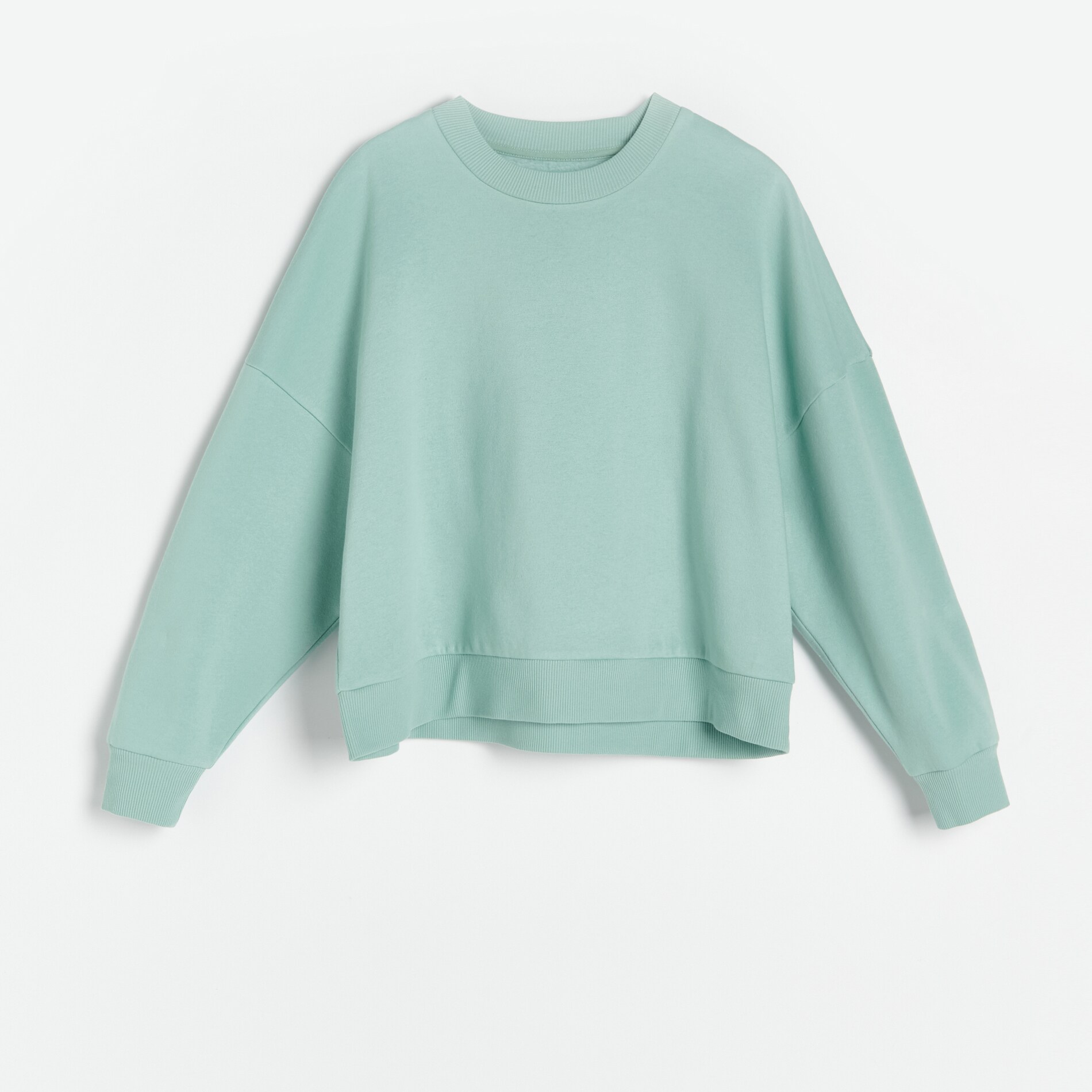 Hladká úpletová mikina