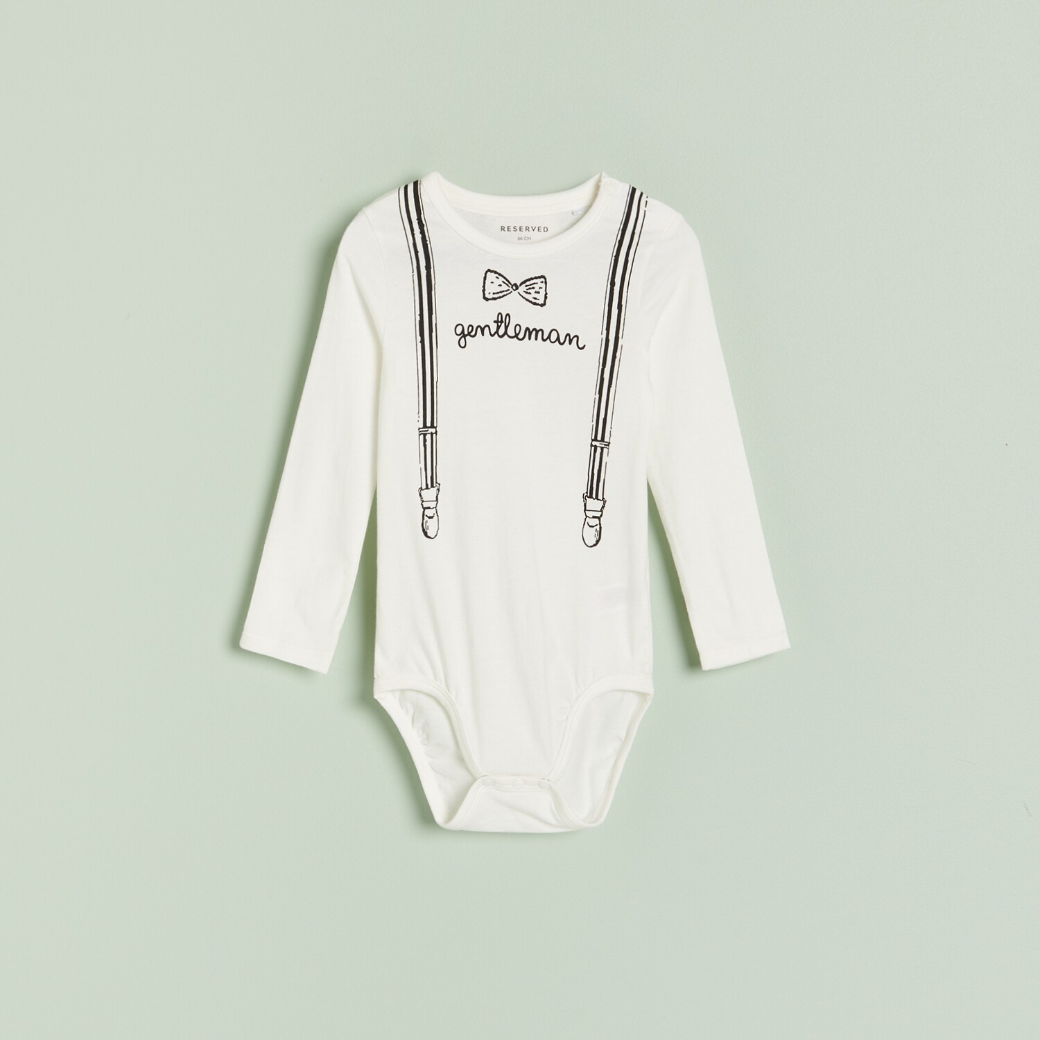 Reserved – Babies` body suit – Alb Reserved imagine noua gjx.ro