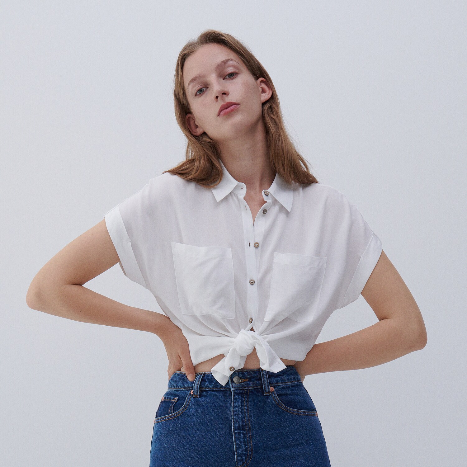 Viskózová košeľa