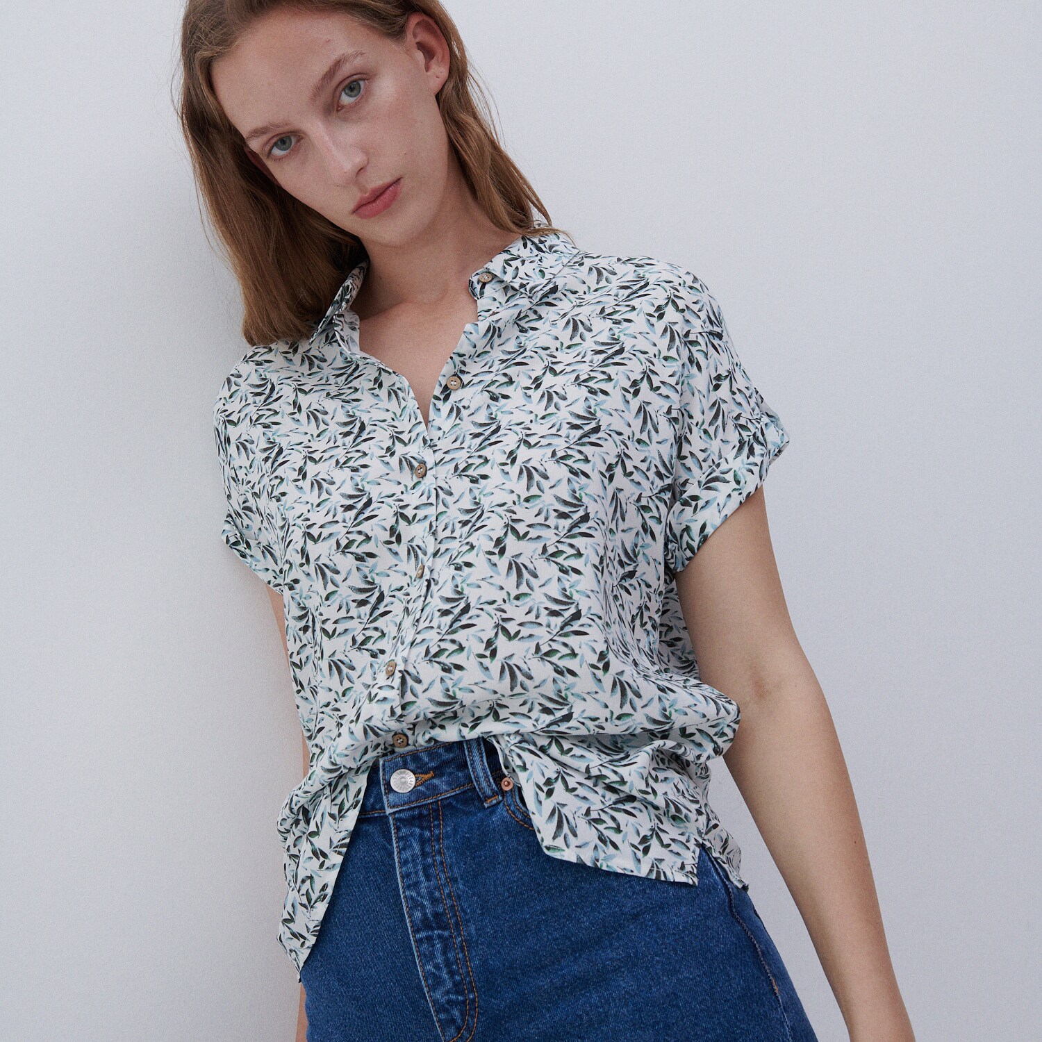 Viskózová košeľa